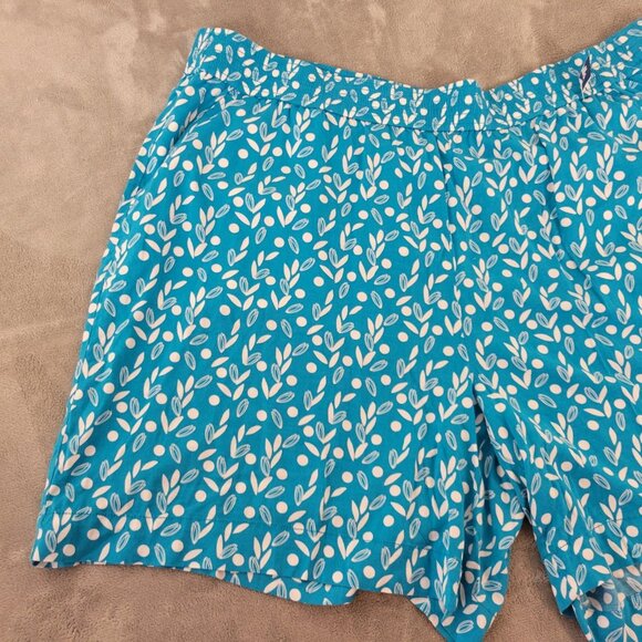 Lane Bryant Womens Shorts 22 24 Plus Pull On Lightweight Pockets FLO176E - Picture 4 of 10